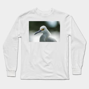 Snowy Egret Long Sleeve T-Shirt